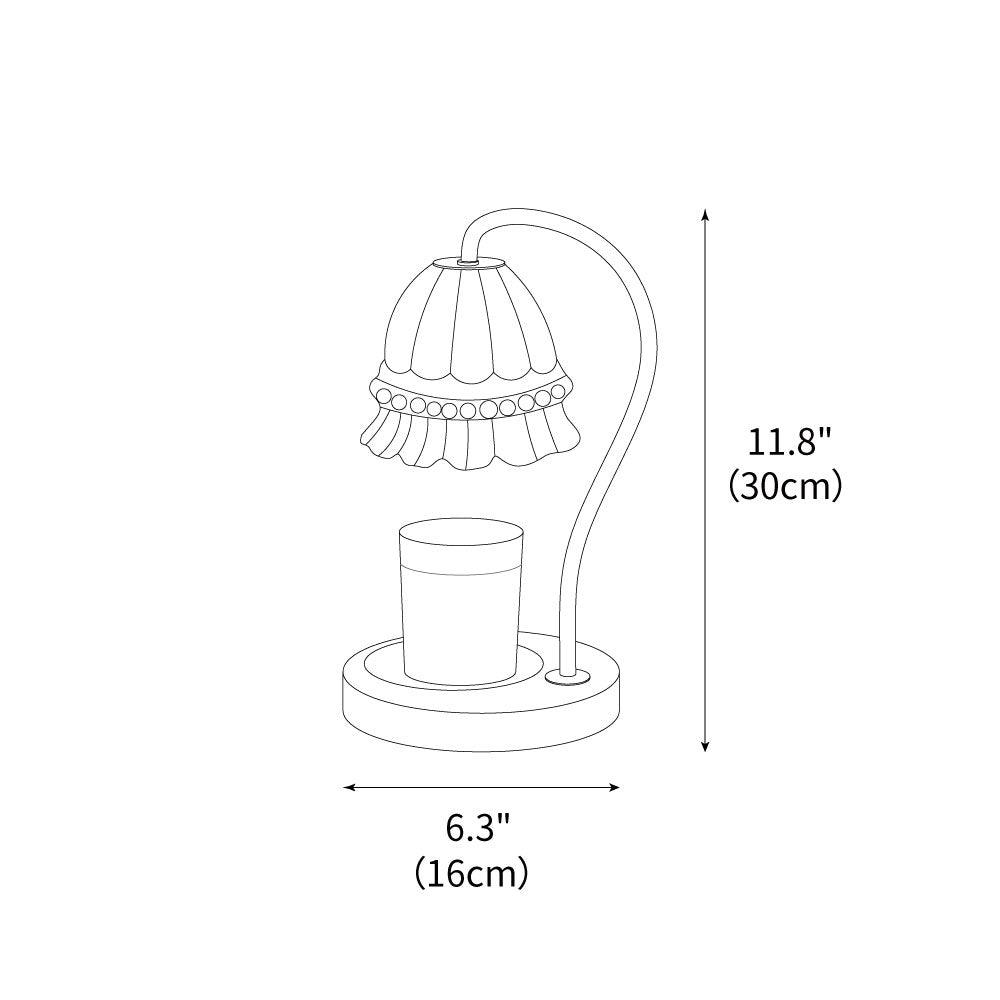 Marble Warmer Table Lamp 6.3' | Kalsten