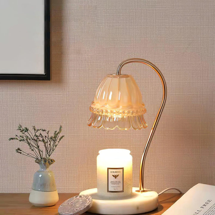 Marble Warmer Table Lamp 6.3' | Kalsten