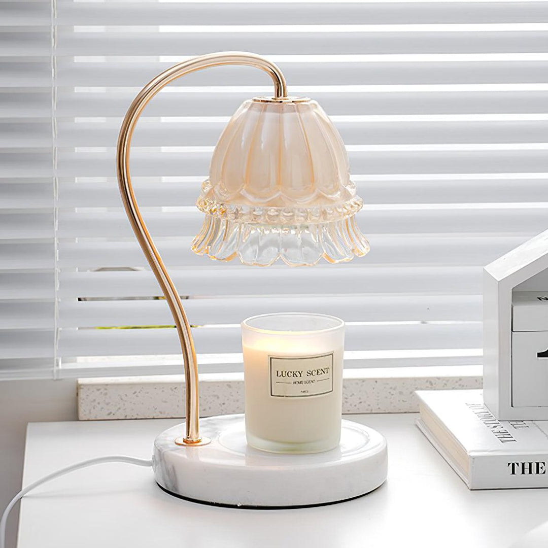 Marble Warmer Table Lamp 6.3' | Kalsten