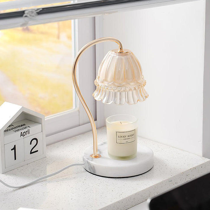 Marble Warmer Table Lamp 6.3' | Kalsten