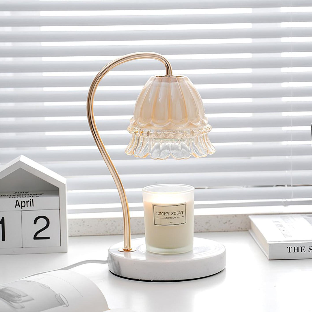 Marble Warmer Table Lamp 6.3' | Kalsten