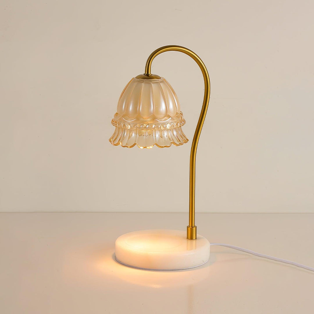 Marble Warmer Table Lamp 6.3' | Kalsten