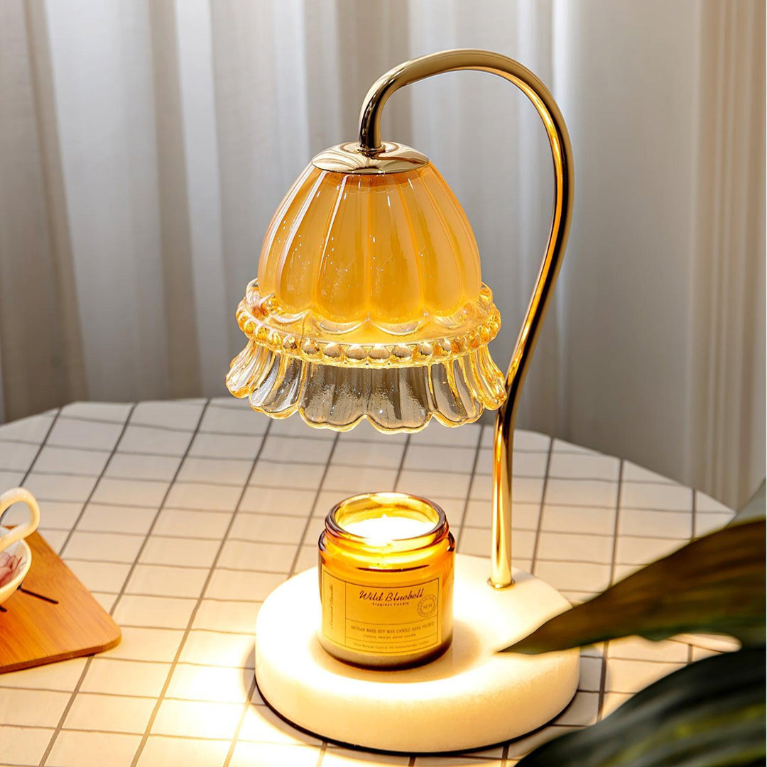Marble Warmer Table Lamp 6.3' | Kalsten