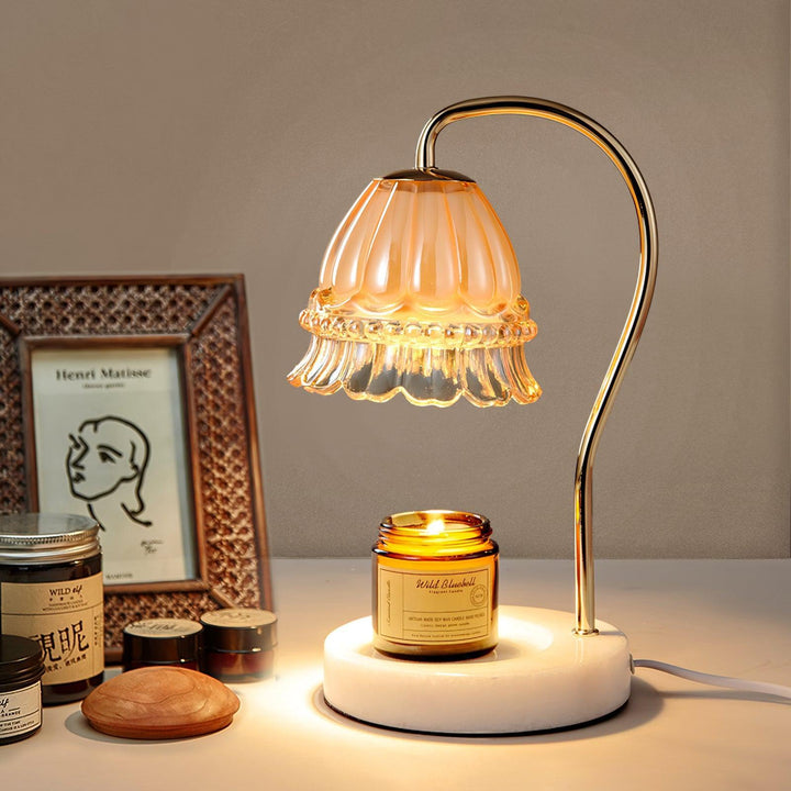 Marble Warmer Table Lamp 6.3' | Kalsten