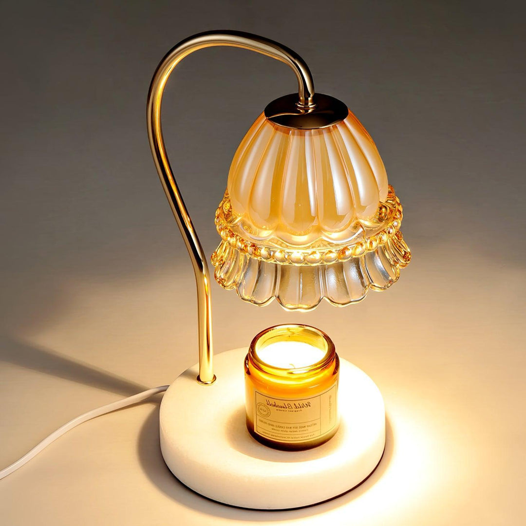 Marble Warmer Table Lamp 6.3' | Kalsten