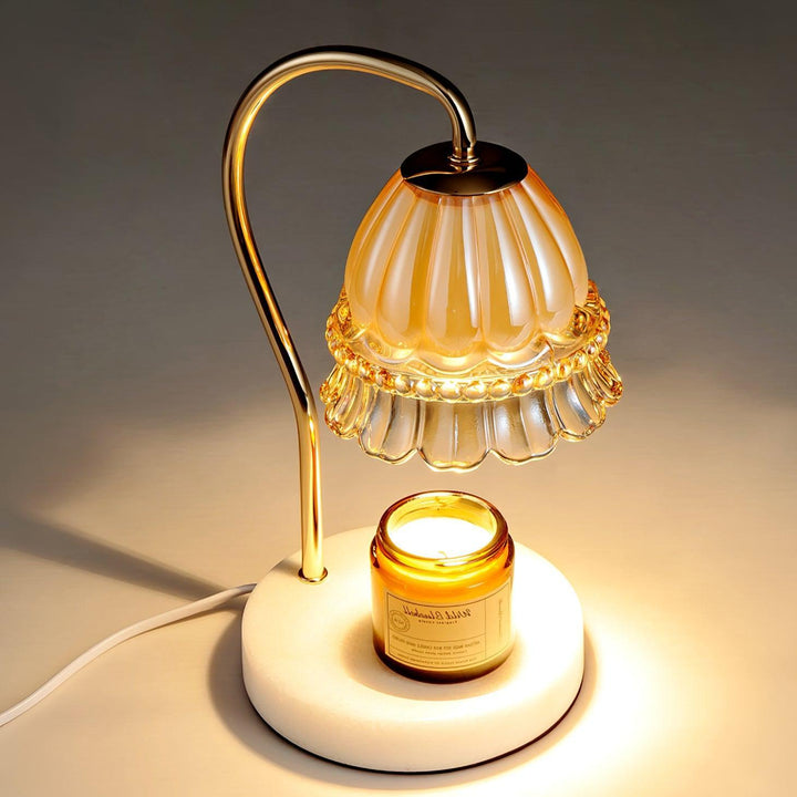 Marble Warmer Table Lamp 6.3' | Kalsten