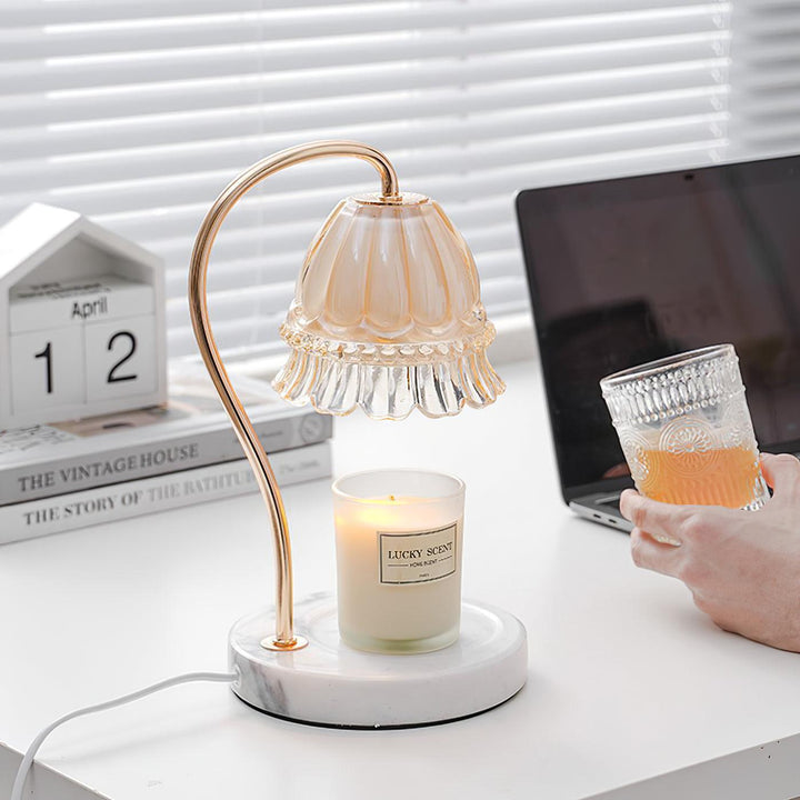 Marble Warmer Table Lamp 6.3' | Kalsten