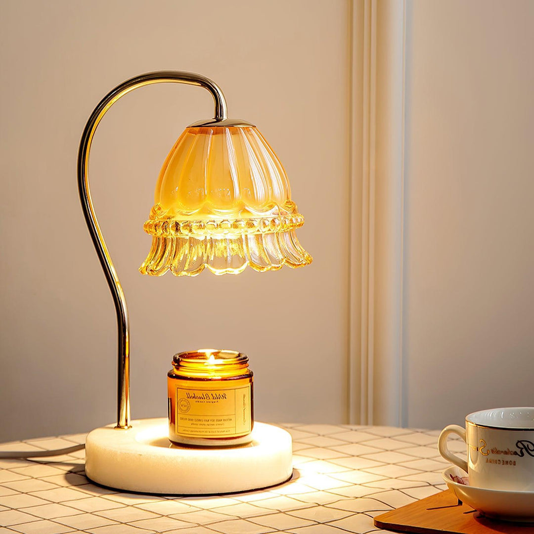 Marble Warmer Table Lamp 6.3' | Kalsten