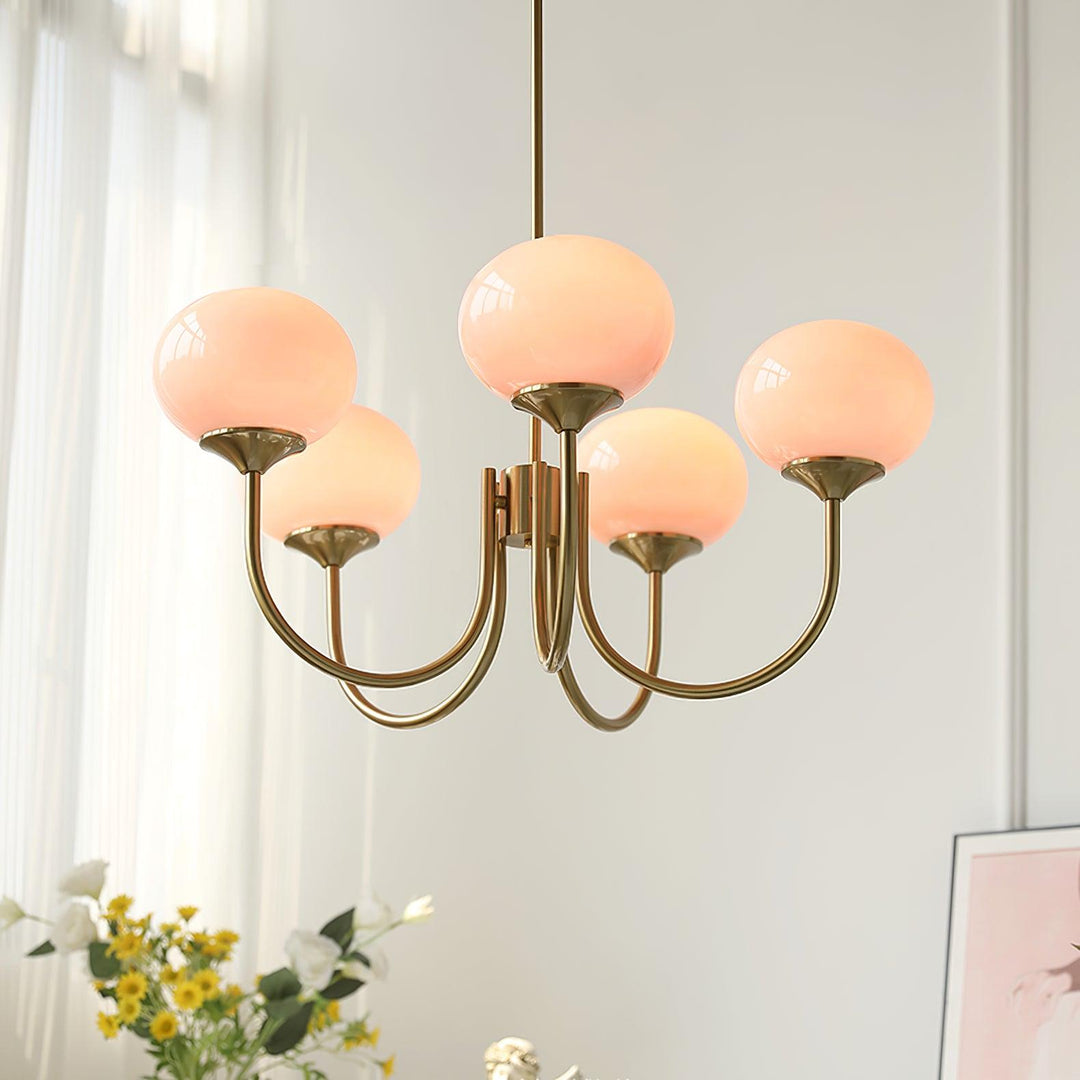 Kalsten | AuroraGlow - Marshmallow Chandelier
