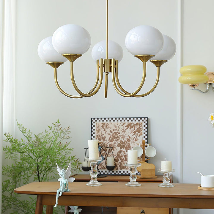 Kalsten | AuroraGlow - Marshmallow Chandelier