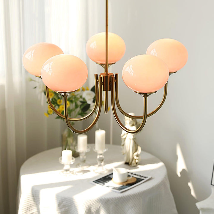 Kalsten | AuroraGlow - Marshmallow Chandelier