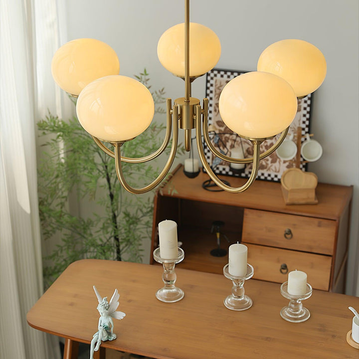 Kalsten | AuroraGlow - Marshmallow Chandelier
