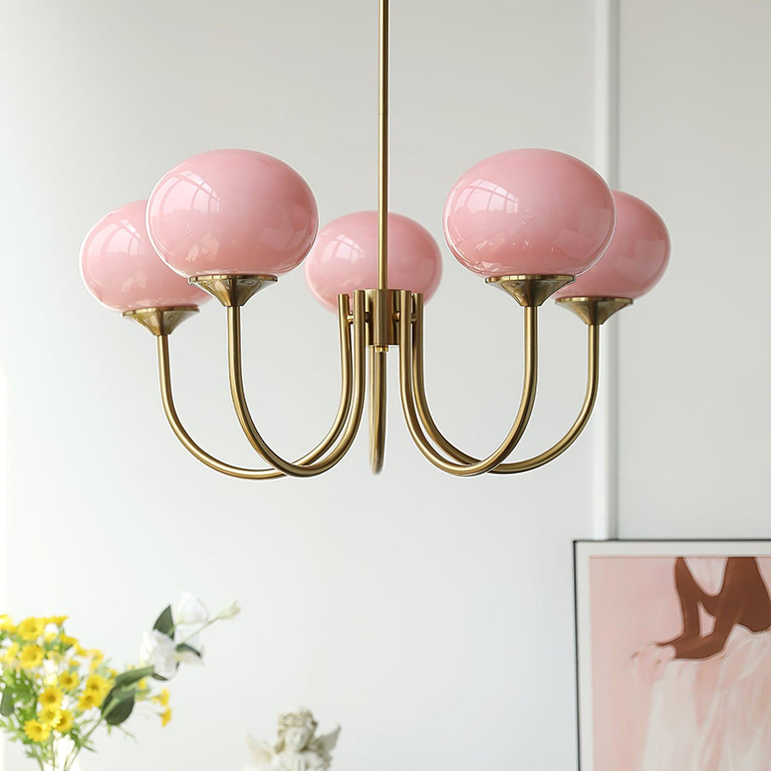 Kalsten | AuroraGlow - Marshmallow Chandelier