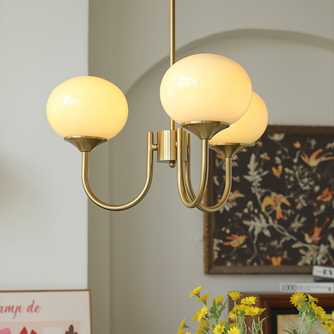 Kalsten | AuroraGlow - Marshmallow Chandelier