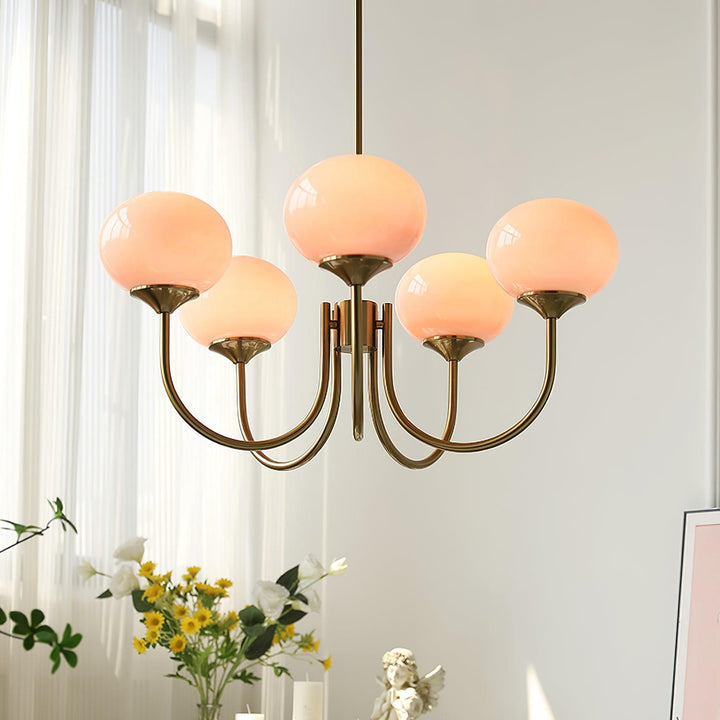Kalsten | AuroraGlow - Marshmallow Chandelier