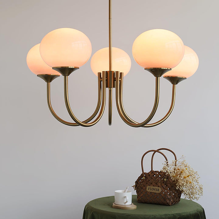 Kalsten | AuroraGlow - Marshmallow Chandelier