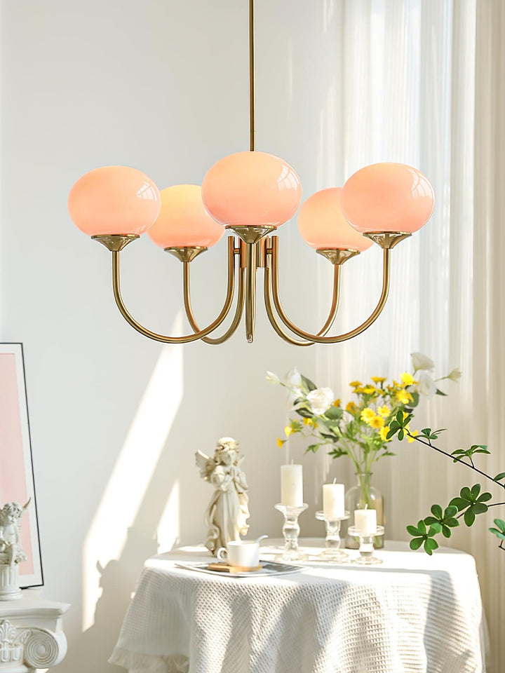 Kalsten | AuroraGlow - Marshmallow Chandelier