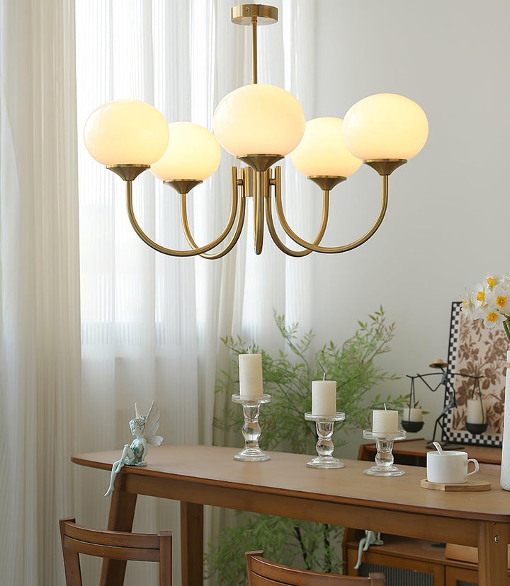 Kalsten | AuroraGlow - Marshmallow Chandelier