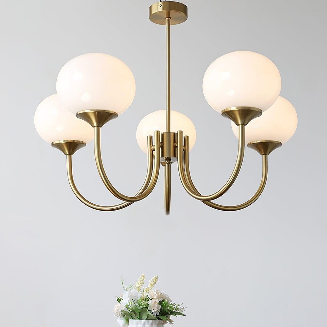 Kalsten | AuroraGlow - Marshmallow Chandelier