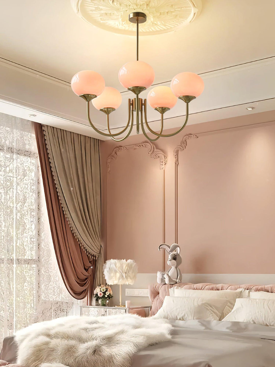 Kalsten | AuroraGlow - Marshmallow Chandelier