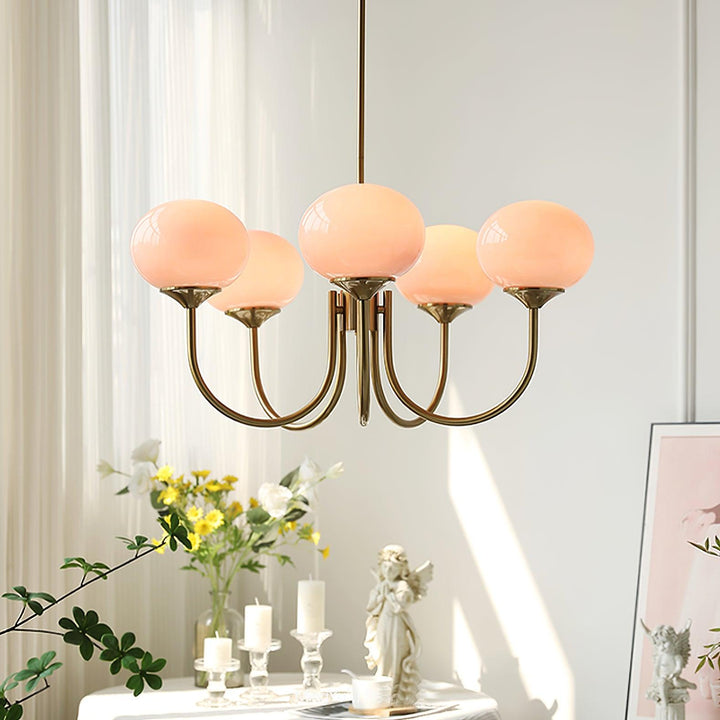 Kalsten | AuroraGlow - Marshmallow Chandelier