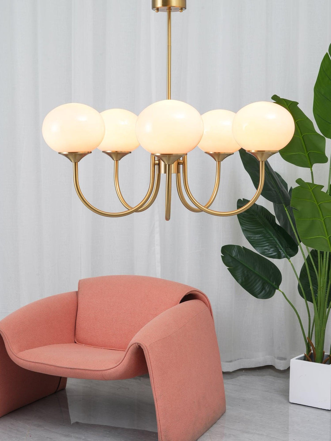 Kalsten | AuroraGlow - Marshmallow Chandelier