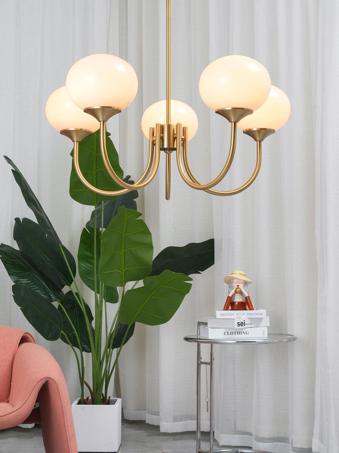 Kalsten | AuroraGlow - Marshmallow Chandelier