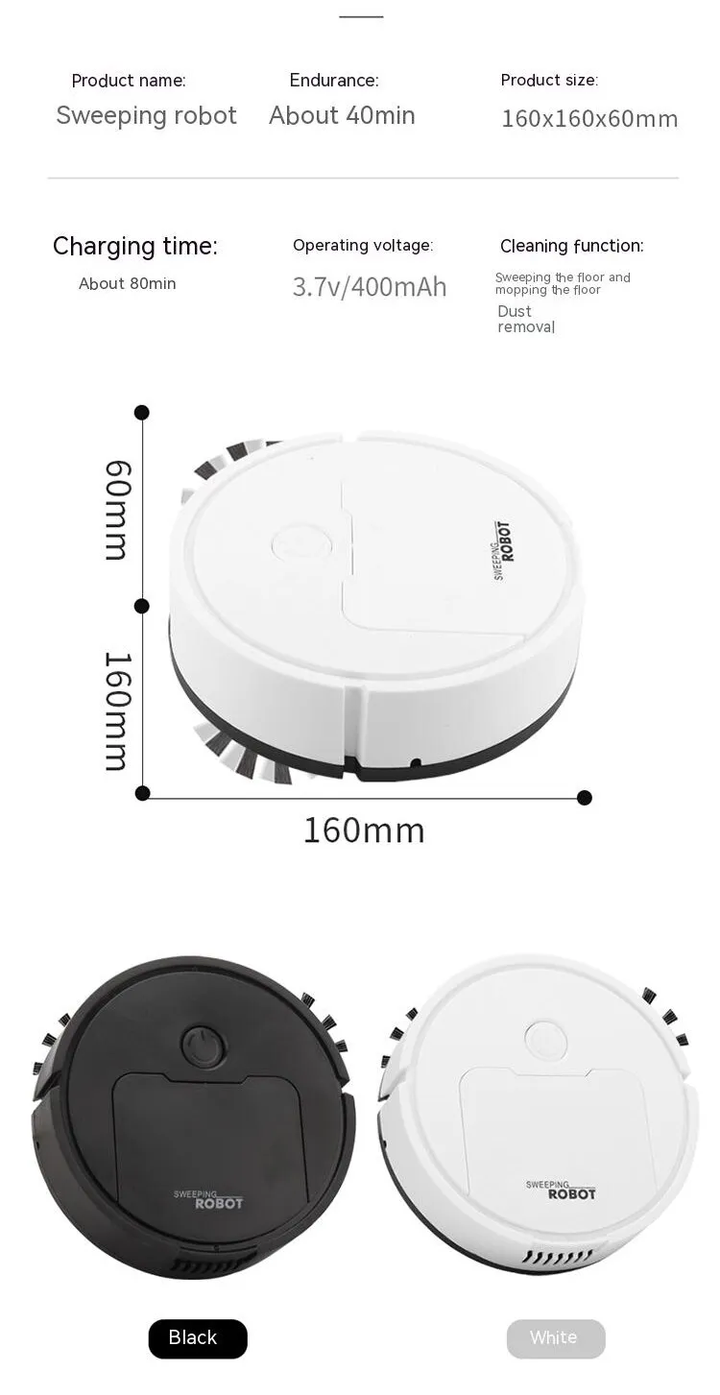 Zelara mini-robot vacuum cleaner | Intelligent all-in-one machine | Kalsten