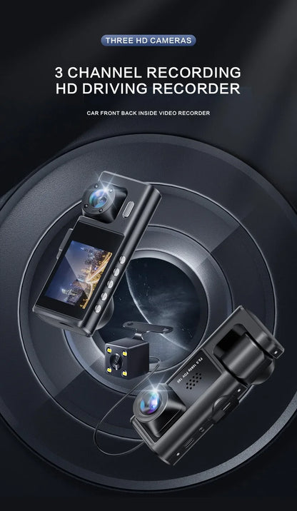 Dashcam with Night Vision and IR Technology Skanto