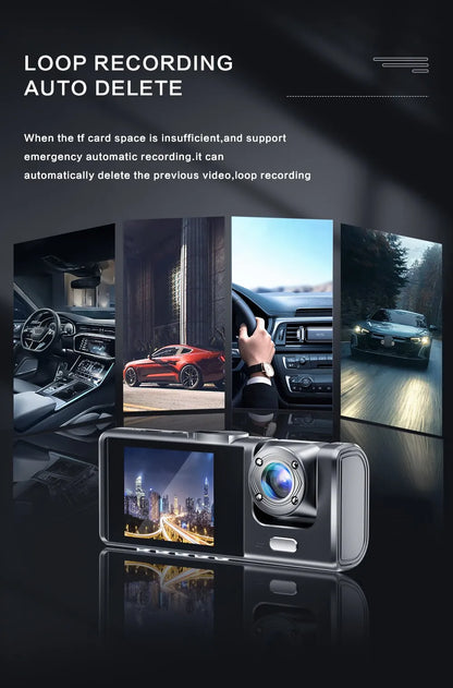 Dashcam with Night Vision and IR Technology Skanto
