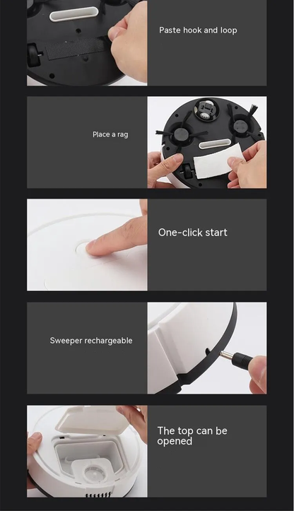 Skanto | Mini Robot Vacuum | All-in-One Intelligent Machine