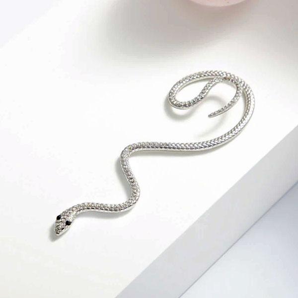 Medusa Hanging Snake Earring | Kalsten