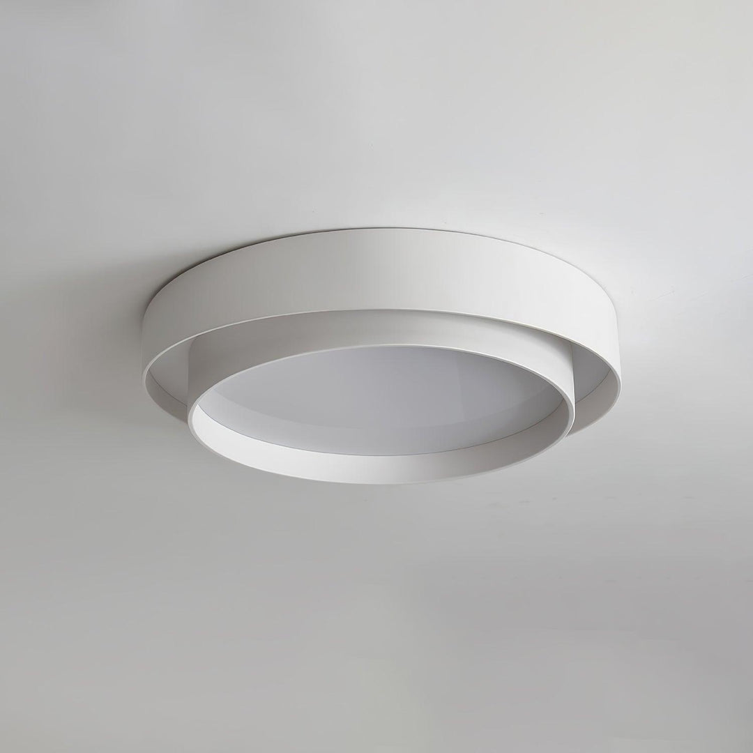 Modern LED Ceiling Light 15.7 in Flush Mount Living Room Bedroom Minimalist Acrylic Fixture | Kalsten