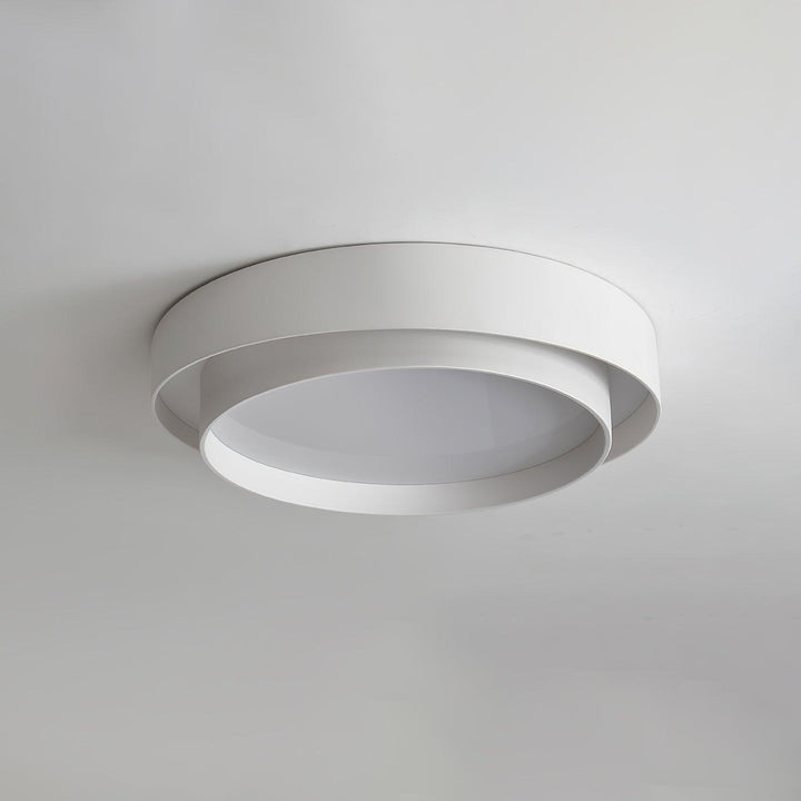 Modern LED Ceiling Light 15.7 in Flush Mount Living Room Bedroom Minimalist Acrylic Fixture | Kalsten