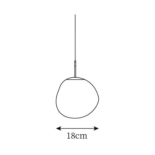 Pendant Lamp Metal 11 in Adjustable Ceiling Light Silver Gold Rose Gold Smoky Gray | Kalsten