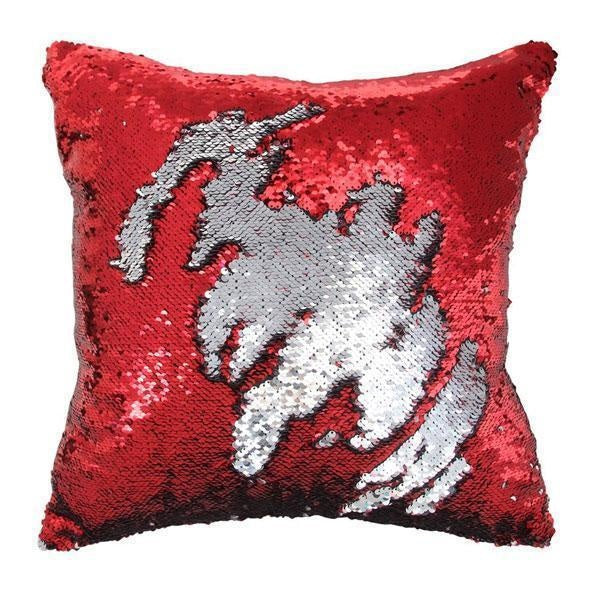 Mermaid Two Tone Sequin Pillow Cover | Kalsten