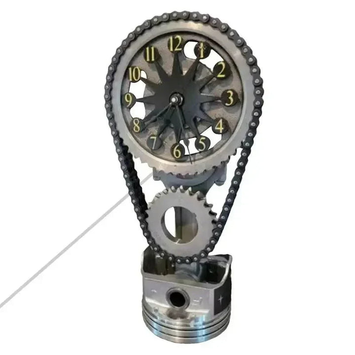 Kalsten | Watch chain with movement - Silent rotating table clock