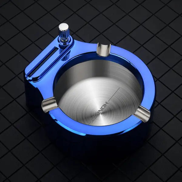 Kalsten | Metal ashtray with stick lighter – Elegant & refillable