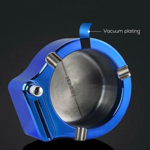 Kalsten | Metal ashtray with stick lighter – Elegant & refillable