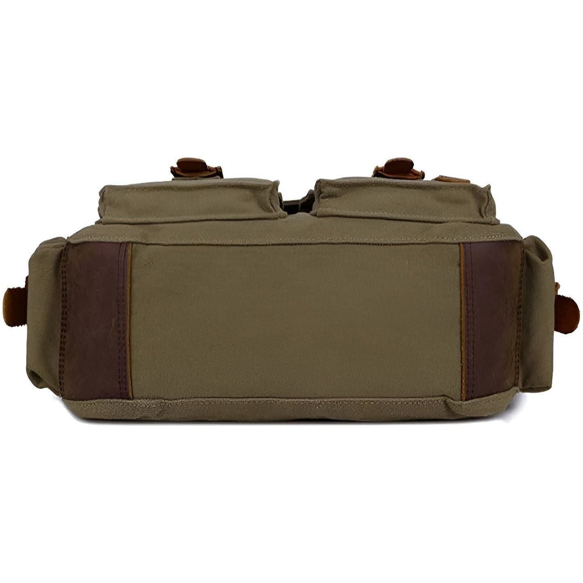 Skanto | Michael Bag – Vintage Canvas Messenger Bag for Men with Leather Details