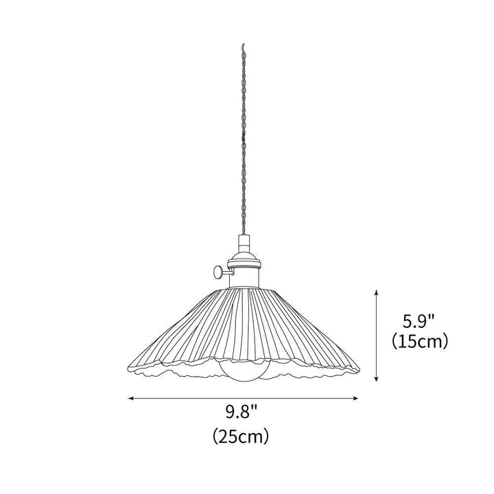 Pendant Light Cement 9.8 in Adjustable Modern Dining Room Kitchen Island Hanging Ceiling Lamp | Kalsten
