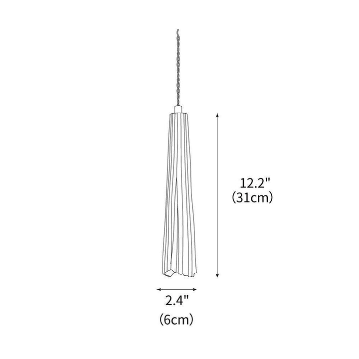 Pendant Light Cement 9.8 in Adjustable Modern Dining Room Kitchen Island Hanging Ceiling Lamp | Kalsten