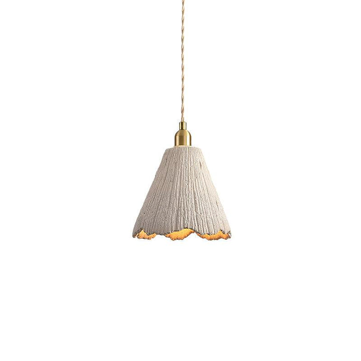 Pendant Light Cement 9.8 in Adjustable Modern Dining Room Kitchen Island Hanging Ceiling Lamp | Kalsten