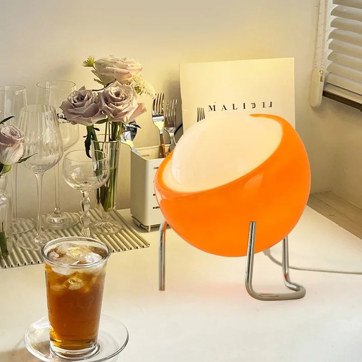 Medieval Glass Lamp – Creative Table Lamp in Nordic Design for Living Spaces | Kalsten