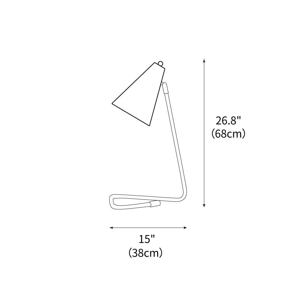 Miles Medium Table Lamp 15' | Kalsten
