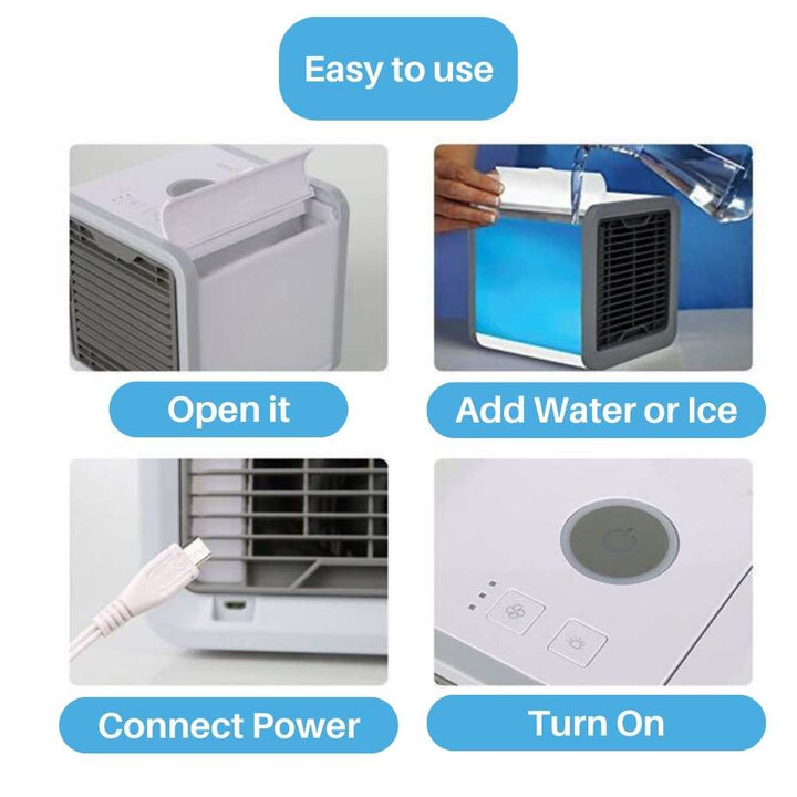 Frost Air Small Portable Air Conditioner Miniature Air Cooler AC 550ml Water Tank | Kalsten