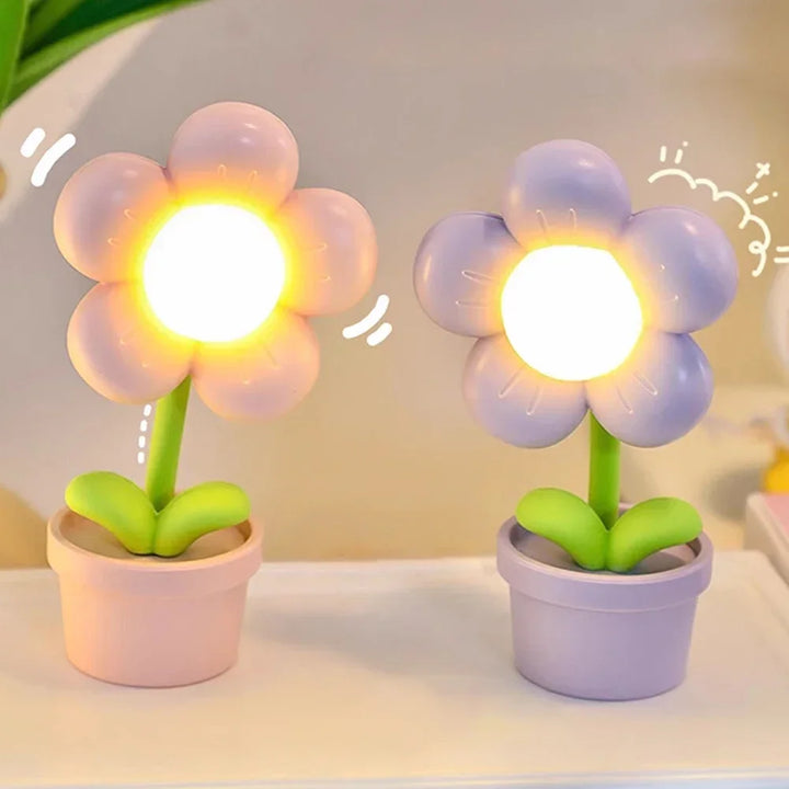 BloomLite – Atmospheric Flower-Shaped Table Lamp with Soft LED Light Kalsten