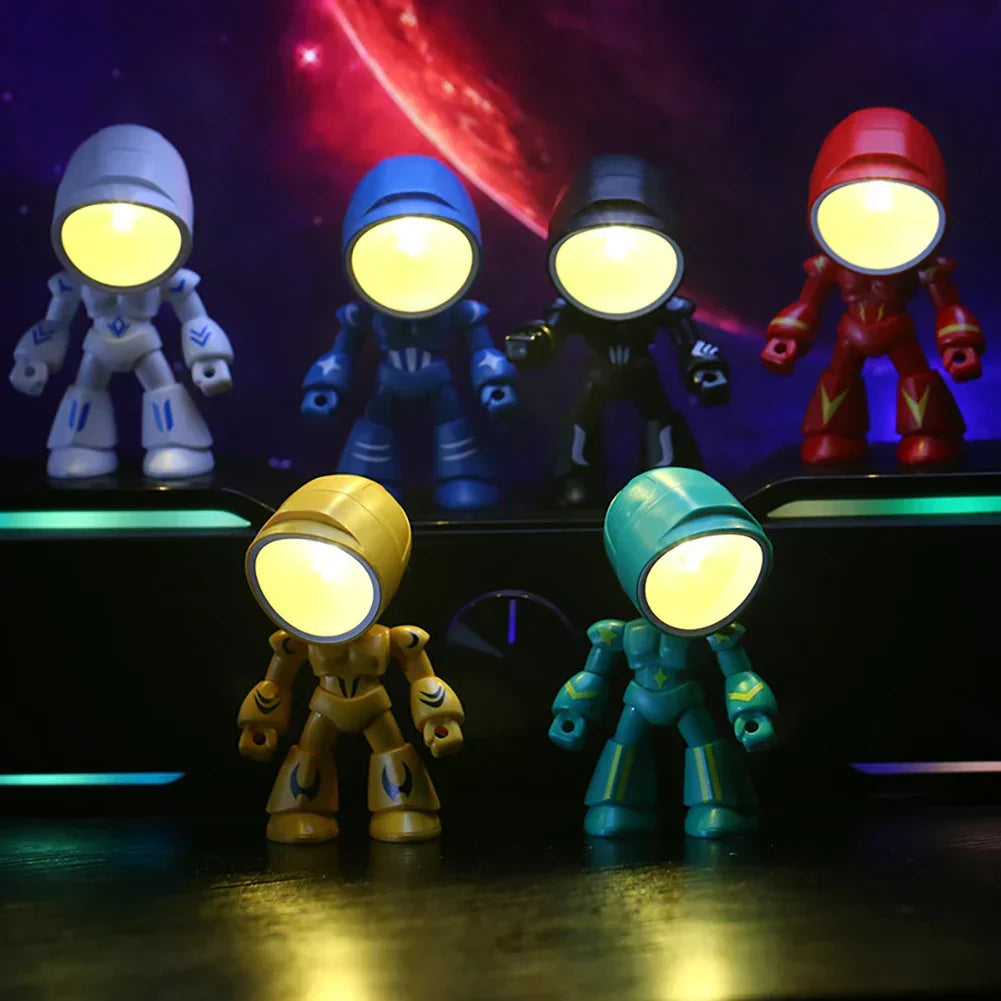 Cute Robot Table Lamp – Creative LED Light for Children's Room and Desk | Kalsten