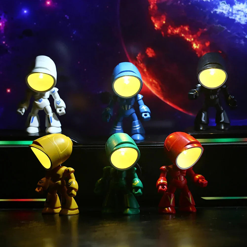 Cute Robot Table Lamp – Creative LED Light for Children's Room and Desk | Kalsten
