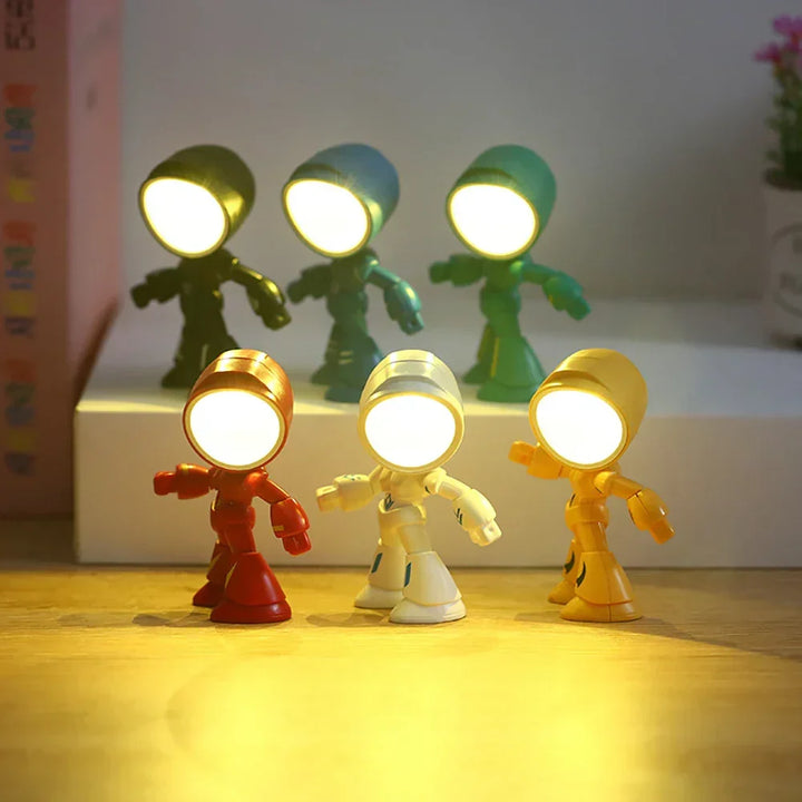 Cute Robot Table Lamp – Creative LED Light for Children's Room and Desk | Kalsten